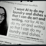 AI, laundry and dishes