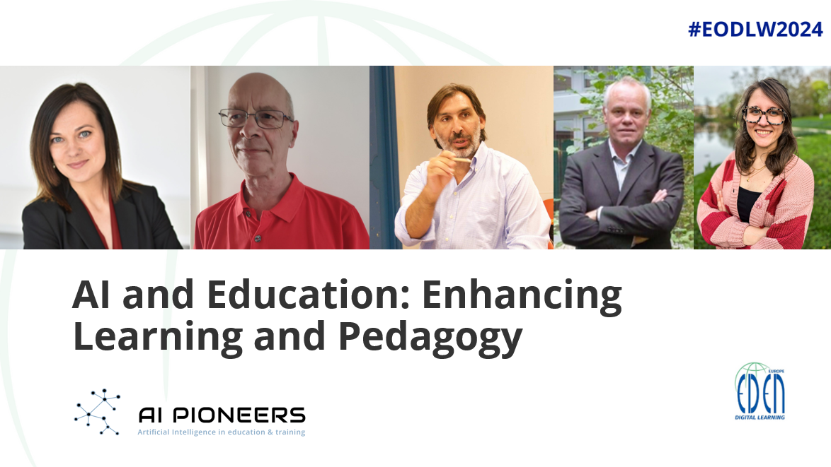 AI Pioneers presented at the European Open and Digital Education Week 2024