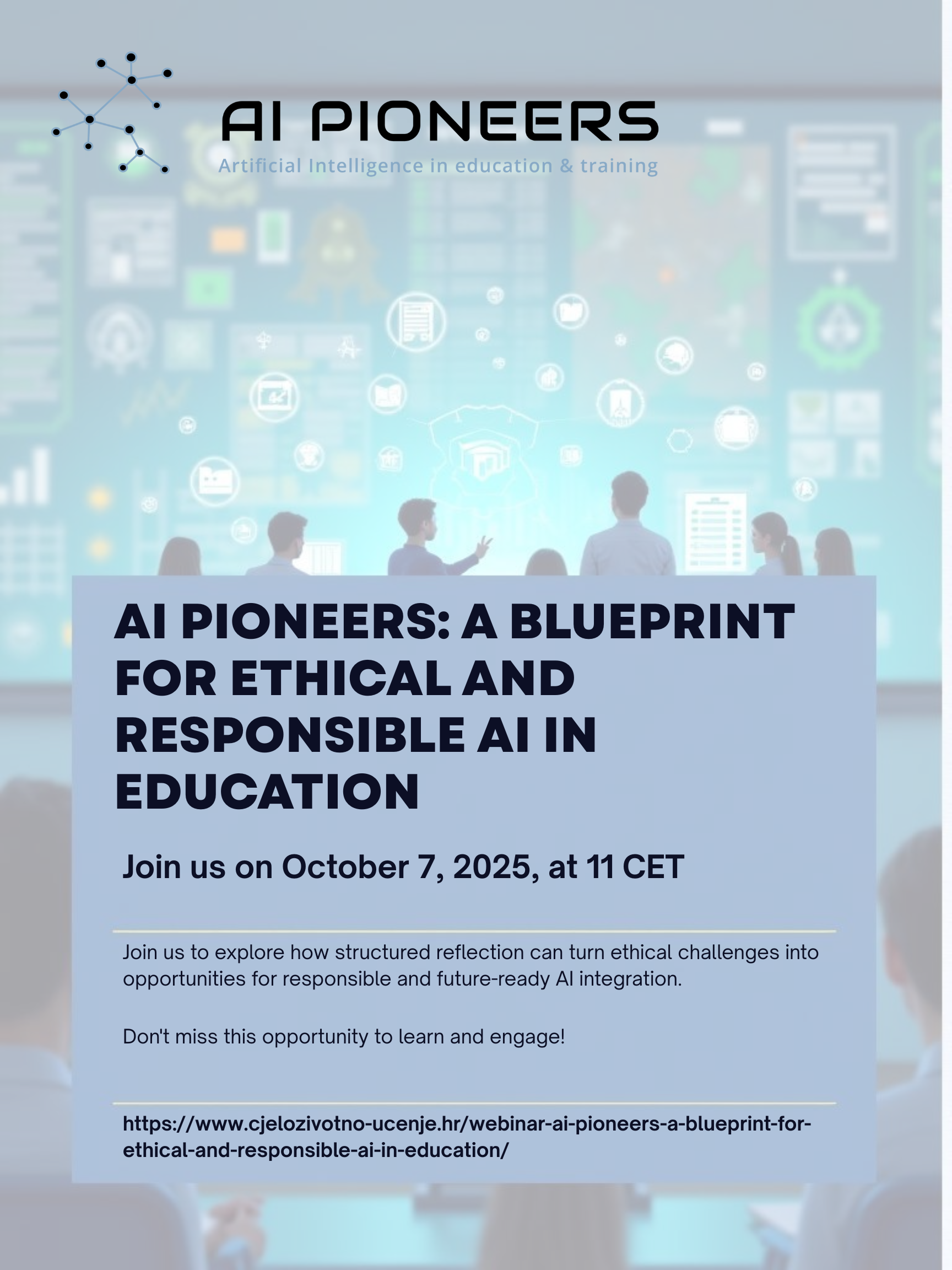 Webinar Alert: AI Pioneers on Ethical and Responsible AI in Education